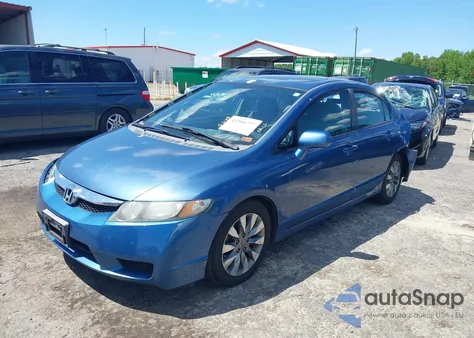 2009 Honda Civic Ex из США, поврежденный, VIN 2HGFA16809H360244